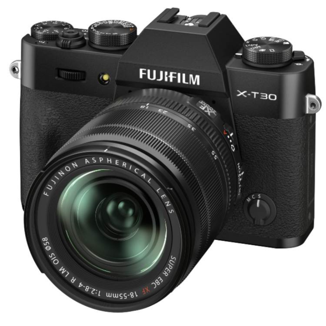 FUJIFILM X-T30 II Mirrorless Camera with 18-55mm Lens (Black)