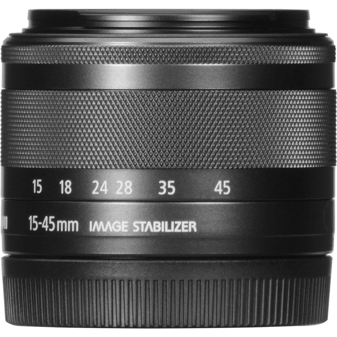 Canon EF-M 15-45mm f/3.5-6.3 IS STM Lens (Graphite)