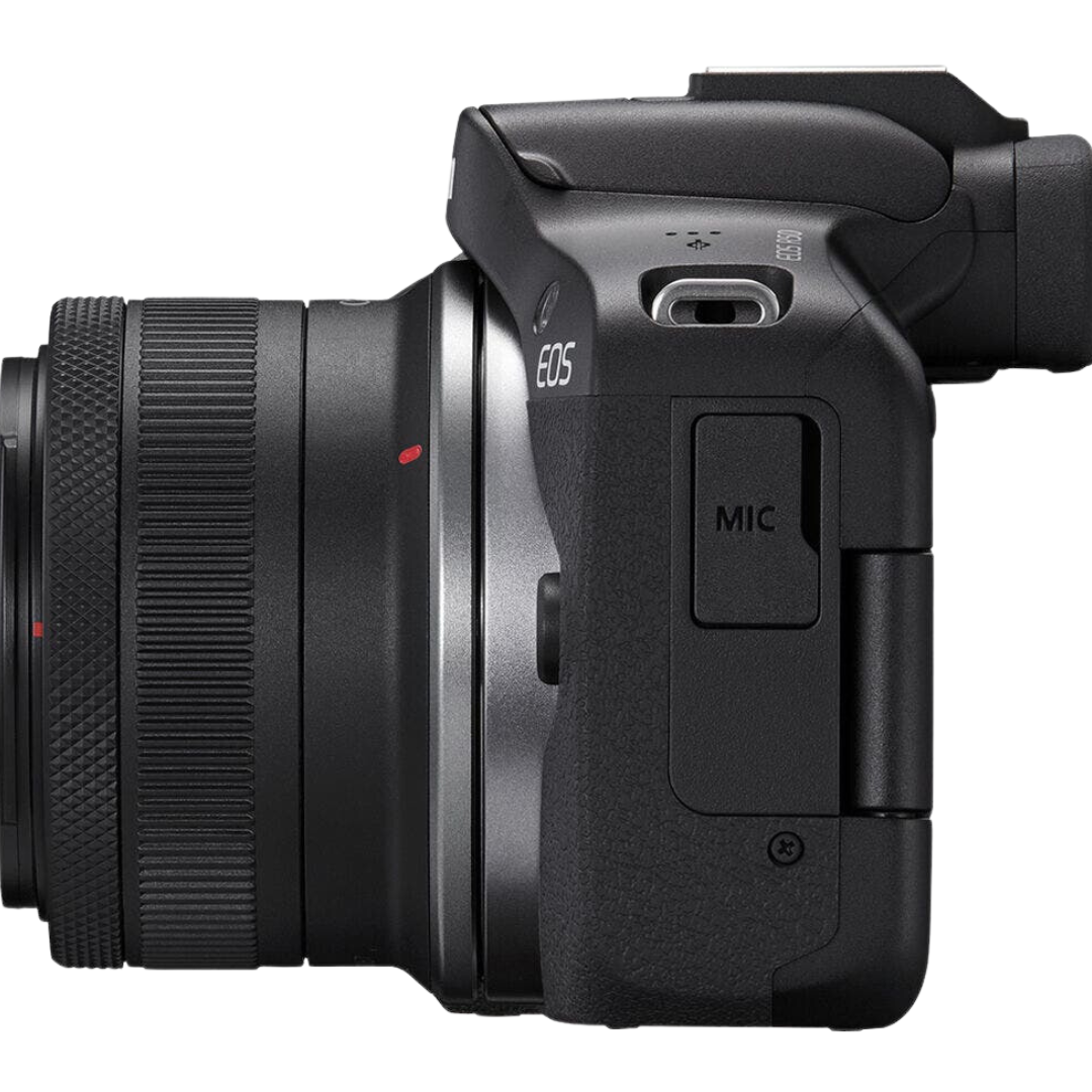 Canon EOS R50 Mirrorless Camera with RF-S 18-45mm IS STM f4.5-6.3 Lens
