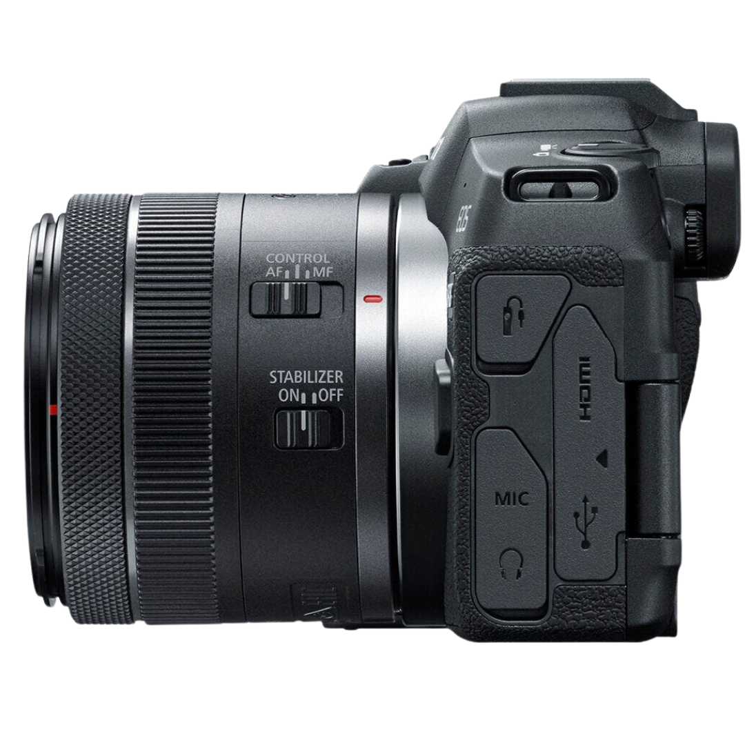 Canon EOS R8 Mirrorless Camera with RF 24-50mm f/4.5-6.3 IS STM Lens