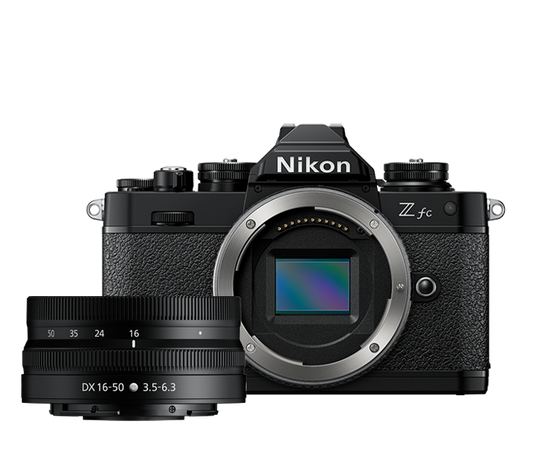 Nikon Zfc Mirrorless Camera with 16-50mm Lens (Black）
