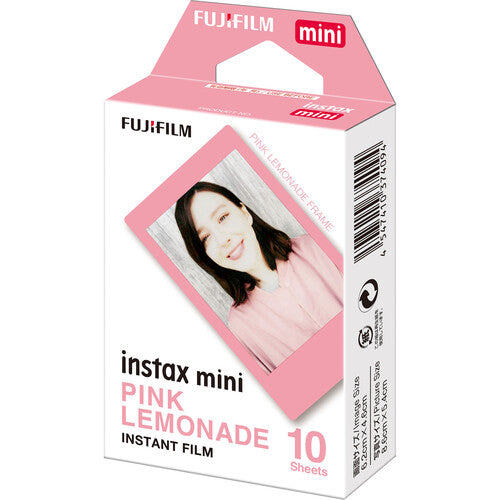 FUJIFILM INSTAX MINI Pink Lemonade Film (10 Exposures)