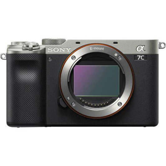 Sony Alpha a7C Mirrorless Camera (Body Only, Silver)