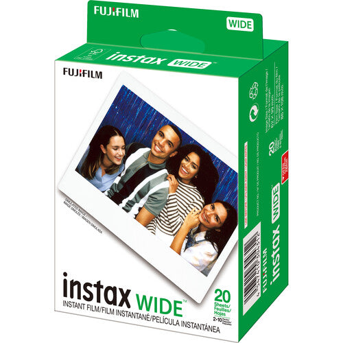 FUJIFILM INSTAX WIDE Instant Film (20 Exposures)
