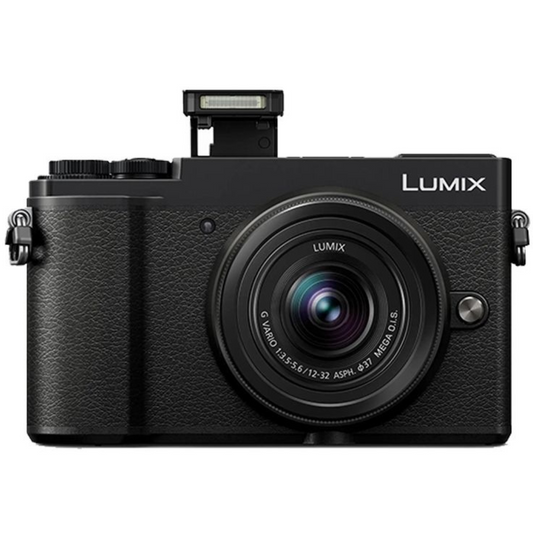 Panasonic LUMIX DC-GX9 Mirrorless Micro Four Thirds Digital Camera with 12-32mm f/3.5-5.6 ASPH. Lens (Black)