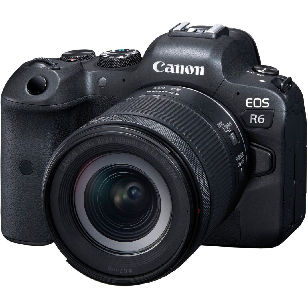 Canon EOS R6 Mirrorless Camera with 24-105mm f/4-7.1 Lens