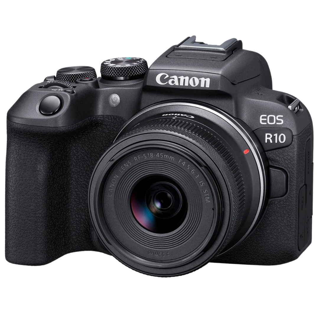Canon EOS R10 Mirrorless Camera with RF-S 18-45mm IS STM Lens Kit