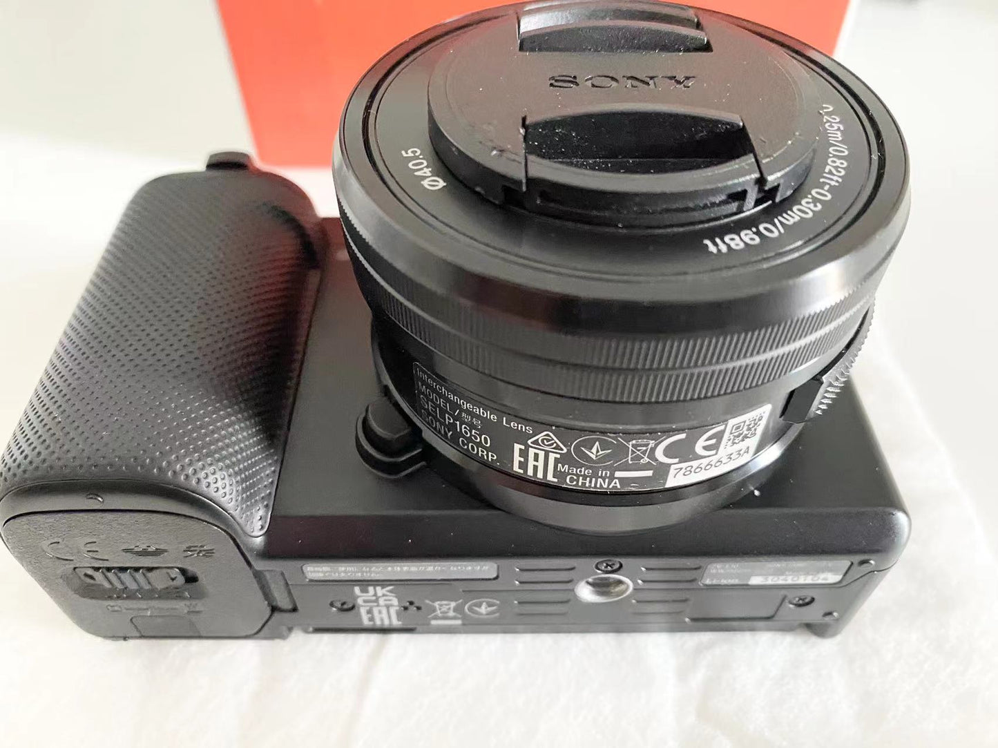 Sony ZV-E10 Mirrorless Camera with 16-50mm Lens (Black)(Pre-Owned/二手)(Like New/幾乎全新)